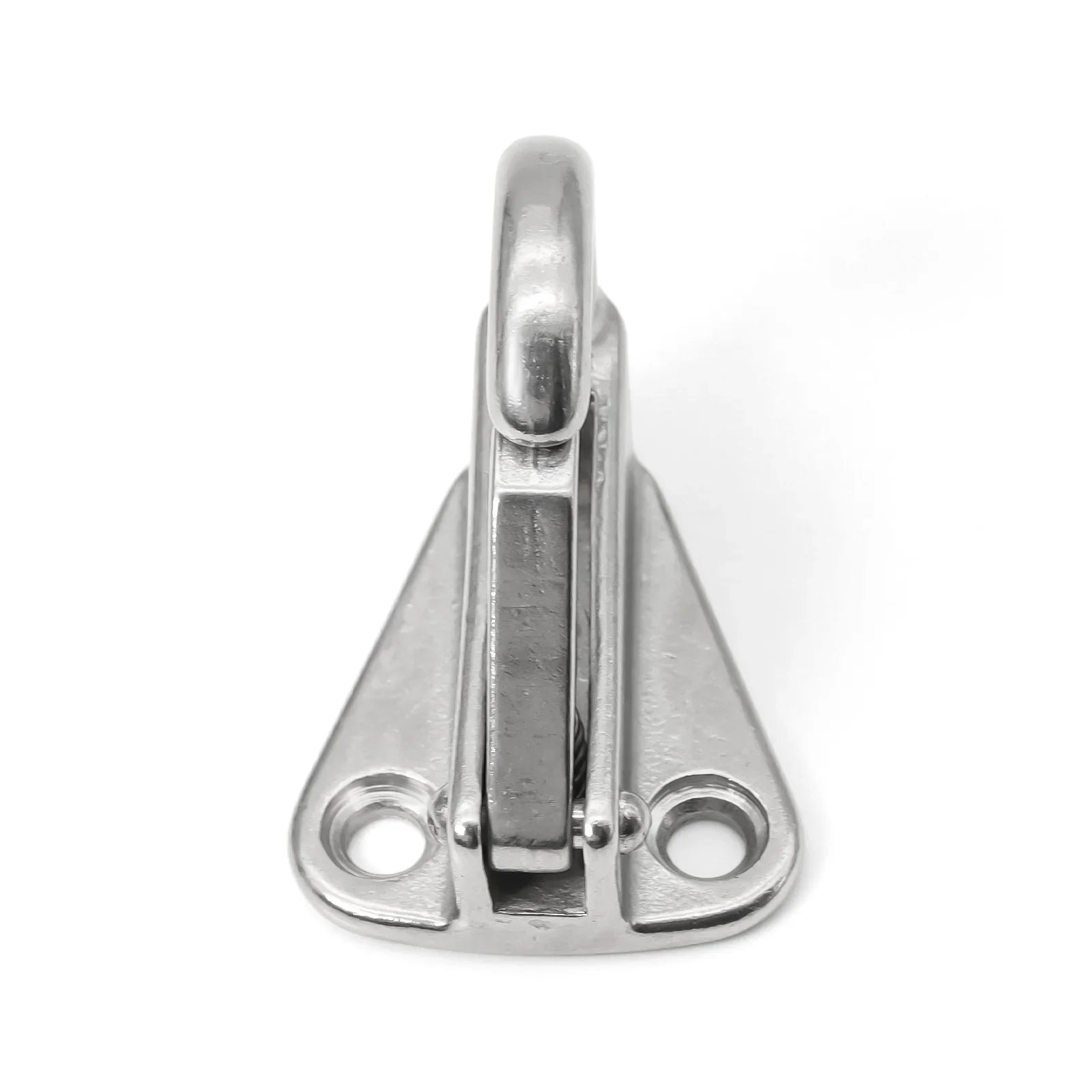 2PCS Stainless Steel Spring Locked Fender Hook Marine Boat Spring Snap Attach Rope Fending Hook Boat Hardware Accessories