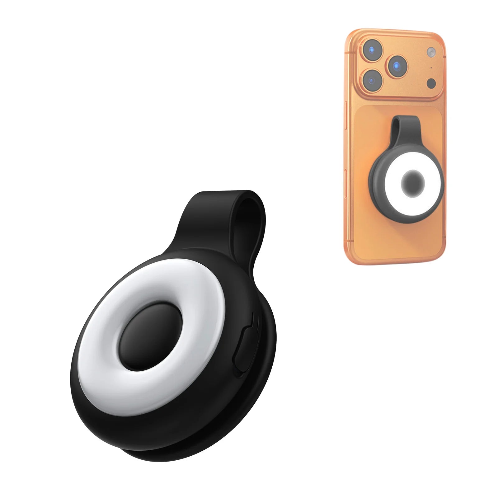 Magnetic Phone Fill Light with Mirror, Portable Clip-on Selfie Light for Night Shooting, Photography Assistant for TikTok YouTub