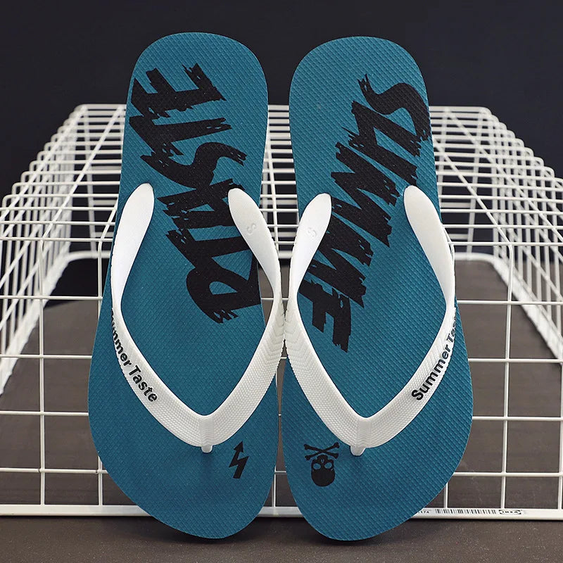 Flip Flops Slippers Men Summer Anti-skid Outdoor Casual Light Beach Sandals Household Slipper Students Slides Pantuflas Hombre