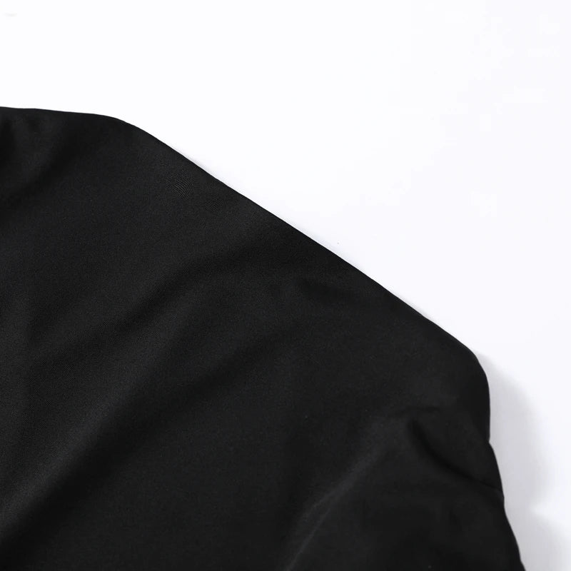 Elegant Sequin Patchwork Belt Long Dress Women Half Sleeve Slim Backless Party Black Dresses 2026 Spring Chic Lady Evening Gowns